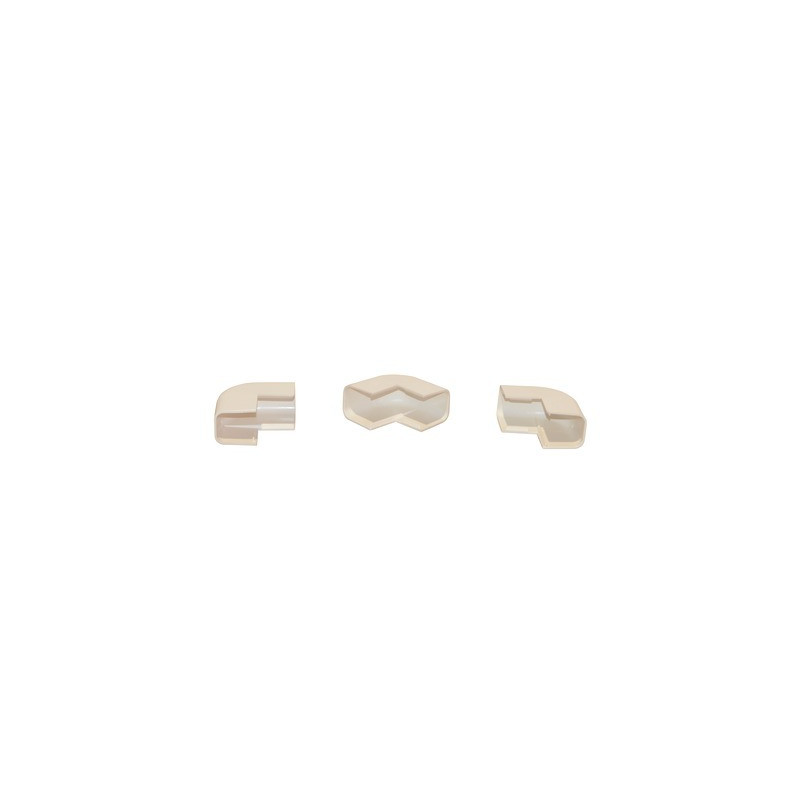 Angle extérieur goulotte condensat 25x25- DIFF - 807703  - (X20)