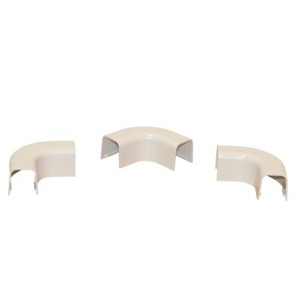 Courbe plane goulotte condensat blanc- DIFF - 807723  - (X20)