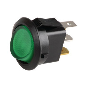 Interruptor unipolar d.23 luminoso verde- GEMINOX - 87168249040