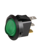 Interruptor unipolar d.23 luminoso verde- GEMINOX - 87168249040 Interruptor unipolar d.23 luminoso verde- GEMINOX - 87168249040