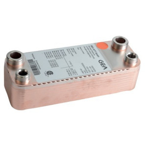 Intercambiador con placa 28 kw con pasador m4- GEMINOX - 87168340540