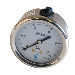 Manómetro axial glicerina 0-4 bar Ø 63mm- DIFF - 901405
