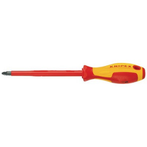 Destornillador de estrella POZIDRIV® de electricista PZ2- KNIPEX - 98 25 02