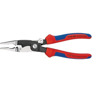 Alicate multifuncional p/ instalaciones eléctricas- KNIPEX - 13 92 200