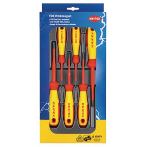Conjunto de 6 tornilladores- KNIPEX - 00 20 12 V01