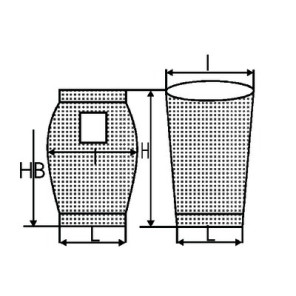 Bolsa aspirador- DIFF - 904100  - (X10)
