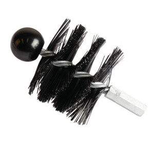 Escobillón de nylon de alta temperatura para estufa de pellets Ø80mm- DIFF - 904161
