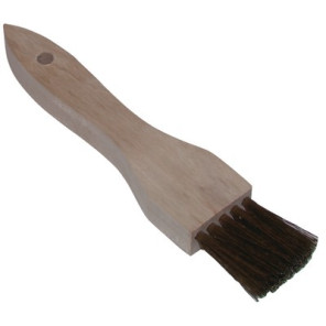 Pincel cola de bacalao , acero latonado- DIFF - 904225