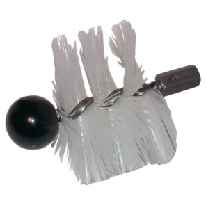 Deshollinador nylon con bola Ø125mm- DIFF - 904248