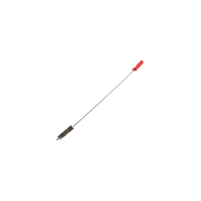Escobillón acero latonado Ø80mm varilla 6mm- DIFF - 904286