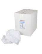 Cartón de trapo de algodón blanco 10kg- ISOCLEAR - 904716