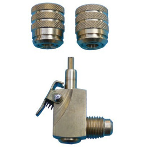 Racor rápido autoblocante escuadra- GALAXAIR - QCE-14516