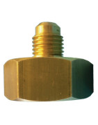 Racor flare botella 21,7mm x M3/8'' - junta- GALAXAIR - RB-2114/5  - (X5)