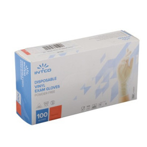 Guante de vinilo desechable T7/8 - M- DIFF - 905148  - (X100)