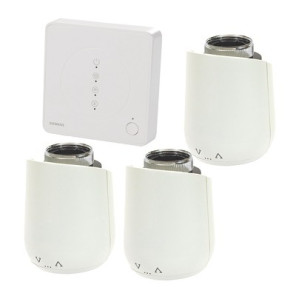 Pack Connected Home : Hub + 3 têtes thermostatiques- SIEMENS - PACK5