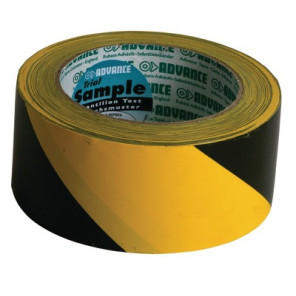Cinta Adhesiva Marcado amarillo/negro (50mm x 33m)- DIFF - 907123