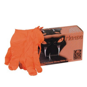 Guante Black Mamba Naranja L T8/9- BLACK MAMBA - BLACKMAMBA ORANGE TL  - (X100)