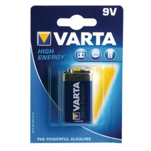 Pila LR61 - 9 volts- DIFF - 920003