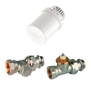 Kit para equipamiento de radiador 1/2" recto- HONEYWELL HOME - VTL3030DS15