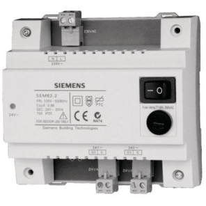 Transformador modular IP20 230V ~ 24V ~ 30- SIEMENS - SEM62.2