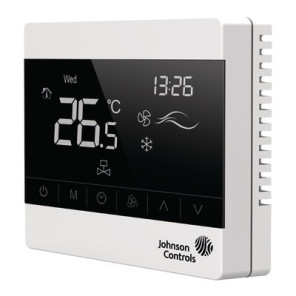 Termostato táctil de unidad terminal 2 tubos- JOHNSON CONTROLS - T8200-TBE0-9JS0