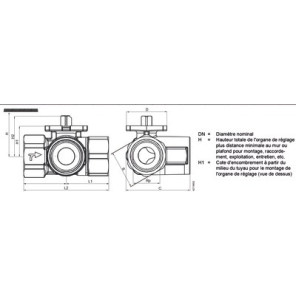 Válvula BS 3V H1"1/4 Kvs16- SIEMENS - VBI61.32-16