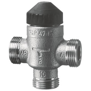 Válvula de terminales, 3 vías STD kvs 2,5 G3/4"- SIEMENS - VXP47.15-2.5