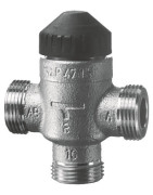 Válvula de terminales, 3 vías STD kvs 2,5 G3/4"- SIEMENS - VXP47.15-2.5