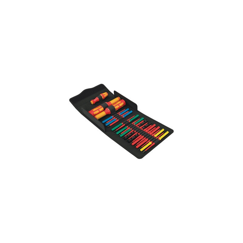 Jeu pour armoires électriques Kraftform Kompakt VDE Safe-Torque Speed 1, 23 pièces- WERA - 05006633001