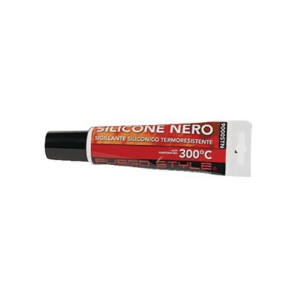 Silicona negra termorresistente 150 ml- DIFF - 150443