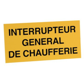 Interruptor general de sala de calderas- DIFF - 907050