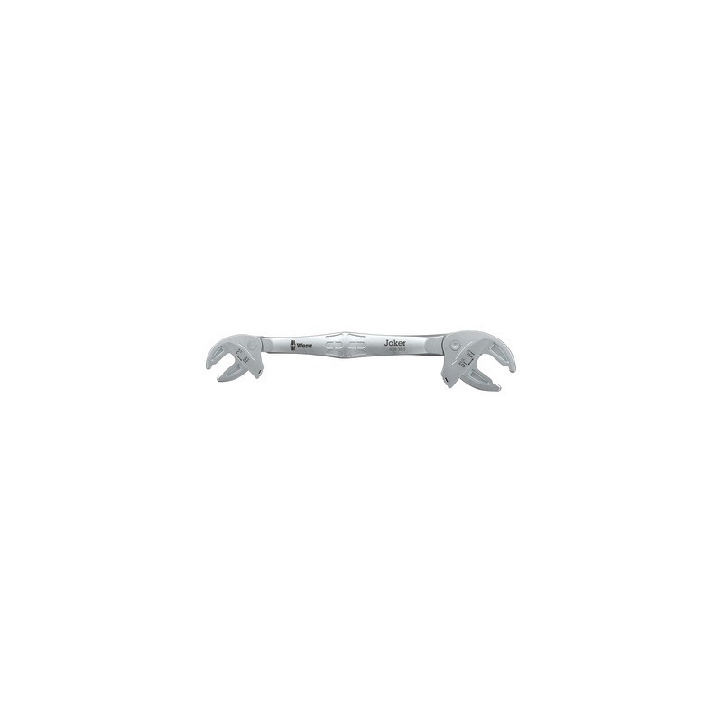 Clé double fourche auto-ajustable Joker XS/S, 7-10 x 1/4-3/8" x 10-13 x 7/16-1/2" x 161 mm- WERA - 05020330001