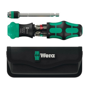 Kraftform Kompakt 20 RA-R avec étui, 6 pièces- WERA - 05051514001