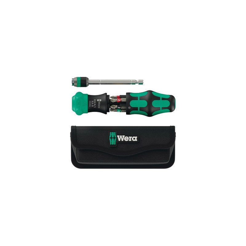 Kraftform Kompakt 20 RA-R avec étui, 6 pièces- WERA - 05051514001