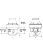 Reductor isobar HH 3/4" tapa composite iso20fcc- ITRON - ISO20FCCMG