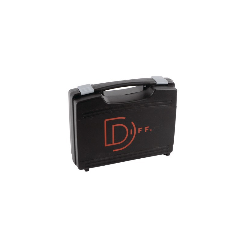 Maleta negra con 2 espumas 363x307x121- DIFF - 901660
