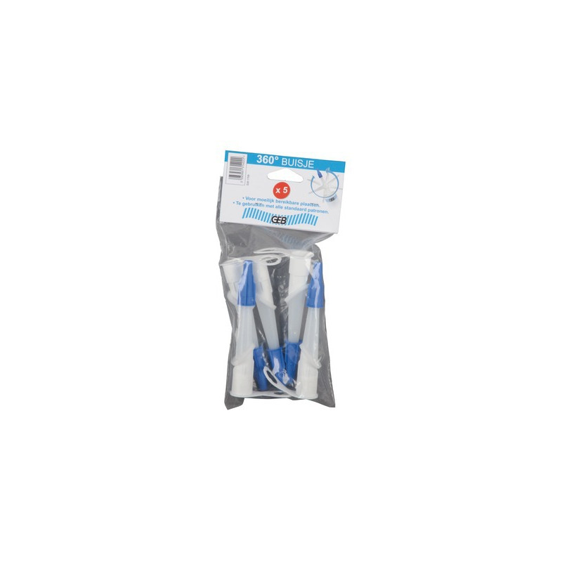 Canule orientable pour cartouche - Lot de 5- GEB - 131402  - (X5)