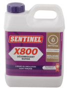 Extractor de lodos rapido x800- SENTINEL - X800L-12X1L-EXPB