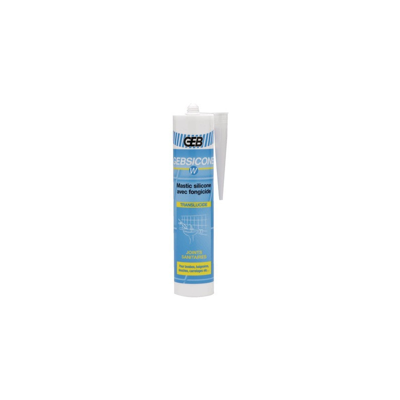 Sellador de silicona sanitario translúcido- GEB - 893251