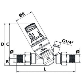 Reductor de presión rinox plus smart 1 /2"- RBM - 29090400