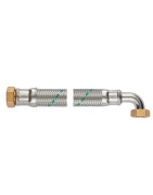 Flexible sanitaire inox coudé DN20, F3/4- NEOPERL - 39060071711