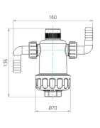 Filtro neutralizador de condensados nt1- RBM - 32860530