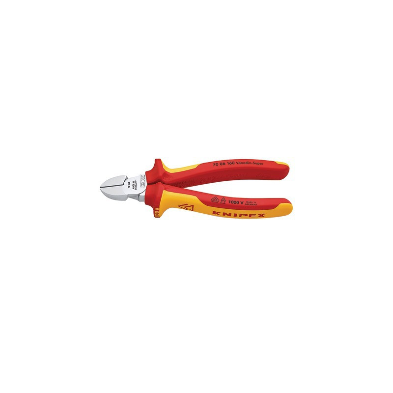 Alicate de corte aislada 1000v- KNIPEX - 70 06 160