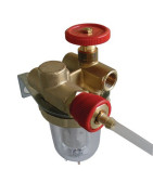 Filtro gasóleo reciclaje con válvula de corte HH3/8''- OVENTROP - 2122103+2127600