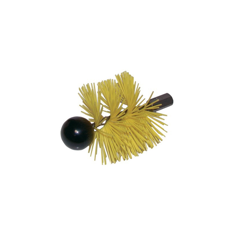 Deshollinador nylon Rilsan con bola Ø100- DIFF - 904250