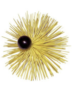 Deshollinador nylon Rilsan con bola Ø250- DIFF - 904253