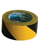 Cinta Adhesiva Marcado amarillo/negro (50mm x 33m)- DIFF - 907123