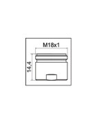 Aérateur M18X1 HONEYCOMB PCA®- NEOPERL - 70610798