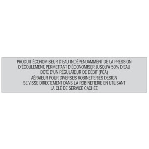Aérateur TJ/M18.5X1 CACHÉ HONEYCOMB PCA®- NEOPERL - 70612098