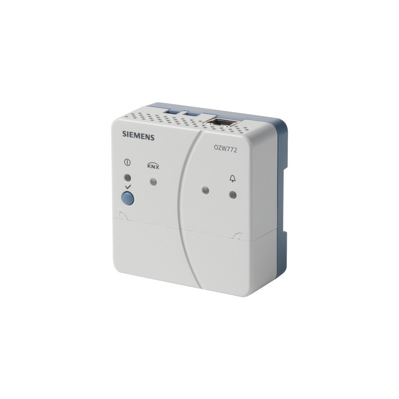 Central de comunicación WEB KNX 1 aparato- SIEMENS - OZW772.01